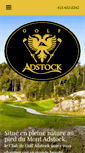 Mobile Screenshot of golfadstock.com